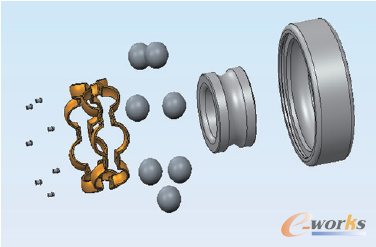 圖1 三維零件模型