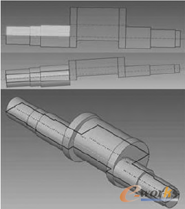 圖10 冷鐓機(jī)曲軸模型